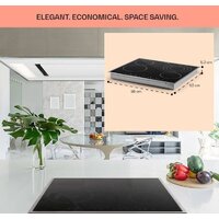 Варочная панель Klarstein Virtuosa 4 Prime (черный) - Изображение №3 — Chaika Market