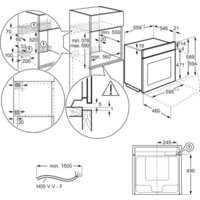 Электрический духовой шкаф Electrolux EOF5F50BV - Изображение №14 — Chaika Market