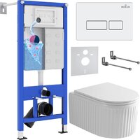 Унитаз подвесной Roxen StounFix Dual Fresh 968203 — Chaika Market