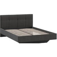 Кровать Трия Элис тип 1 с мягкой обивкой 140x200 (велюр графит) - Изображение №2 — Chaika Market