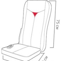 Массажная накидка на сиденье Comtek 803-1 с нефритом - Изображение №2 — Chaika Market