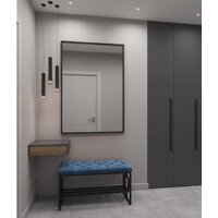 Банкетка Hype Mebel Квадро Люкс (белый/фиолетовый) - Изображение №2 — Chaika Market