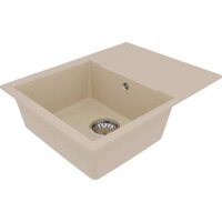 Кухонная мойка Lemark Imandra 9910020 (бежевый) - Изображение №2 — Chaika Market