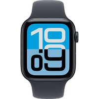 Умные часы Apple Watch SE 3 LTE 44 мм (алюминиевый корпус, полуночный/полуночный, спортивный силиконовый ремешок M/L) - Изображение №2 — Chaika Market