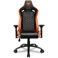 Игровое (геймерское) кресло Cougar Outrider S (черный/оранжевый) - Изображение №6 — Chaika Market
