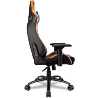 Игровое (геймерское) кресло Cougar Outrider S (черный/оранжевый) - Изображение №3 — Chaika Market