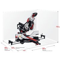 Торцовочная пила Зубр ЗПТ-305-1800 ПЛ — Chaika Market