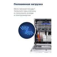 Отдельностоящая посудомоечная машина MAUNFELD MWF12S - Изображение №30 — Chaika Market