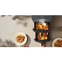 Аэрогриль (аэрофритюрница) Xiaomi Smart Double Stack Air Fryer 12L MAF-DS1201 (черный) - Изображение №3 — Chaika Market