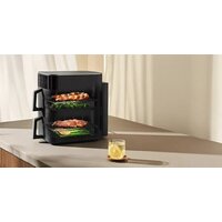 Аэрогриль (аэрофритюрница) Xiaomi Smart Double Stack Air Fryer 12L MAF-DS1201 (черный) - Изображение №4 — Chaika Market