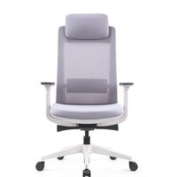 Офисное кресло Norden Oslo EVL-002A (серый/белый) - Изображение №2 — Chaika Market