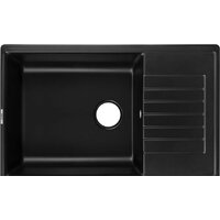 Кухонная мойка ZorG Dello 78 (черный оникс) — Chaika Market