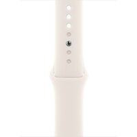 Умные часы Apple Watch Series 10 46 мм (алюминиевый корпус, розовое золото/звездный свет, спортивный силиконовый ремешок M/L) - Изображение №3 — Chaika Market