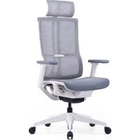 Офисное кресло SitZone E-303-001A-P1-WH (сетка, серый) — Chaika Market