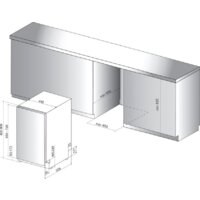 Встраиваемая посудомоечная машина Whirlpool WSIO 3T125 6PE X - Изображение №3 — Chaika Market