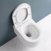 Унитаз подвесной Roxen Royal Matt в комплекте с инсталляцией StounFix Dual Fresh 6 в 1 968290 (кнопка: оружейная сталь) - Изображение №9 — Chaika Market