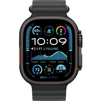 Умные часы Apple Watch Ultra 2 LTE 49 мм (титановый корпус, черный/черный, ремешок из эластомера) - Изображение №2 — Chaika Market