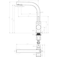 Смеситель Paulmark Essen Es213011-308 (черный) - Изображение №2 — Chaika Market
