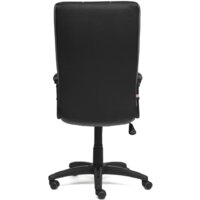 Офисное кресло TetChair Trendy (иск. кожа/ткань, черный/серый) - Изображение №4 — Chaika Market