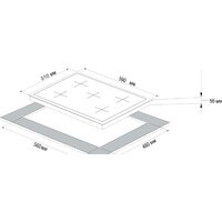 Варочная панель Korting HG 697 CTX - Изображение №2 — Chaika Market
