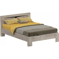 Кровать Мебельград Соренто с ортопедическим основанием 90x200 (дуб бонифаций/кофе структурный матовый) — Chaika Market