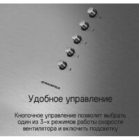 Кухонная вытяжка MAUNFELD Bath 401 (нержавеющая сталь) - Изображение №18 — Chaika Market