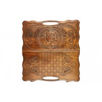 Шашки/нарды Haleyan Тигр kh006 - Изображение №3 — Chaika Market