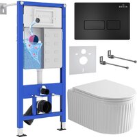 Унитаз подвесной Roxen StounFix Dual Fresh 968211 — Chaika Market