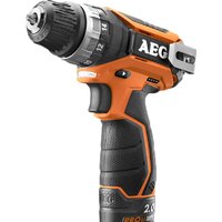 Дрель-шуруповерт AEG Powertools BS 12C2 LI-202C 4935447867 (с 2-мя АКБ) — Chaika Market