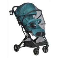 Коляска прогулочная «книга» Farfello Comfy Go Comfort CG-307 (аквамарин/черный хром) - Изображение №2 — Chaika Market