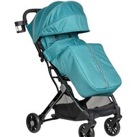 Коляска прогулочная «книга» Farfello Comfy Go Comfort CG-307 (аквамарин/черный хром) - Изображение №6 — Chaika Market