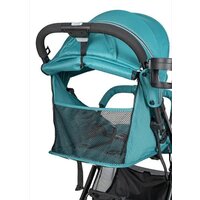 Коляска прогулочная «книга» Farfello Comfy Go Comfort CG-307 (аквамарин/черный хром) - Изображение №3 — Chaika Market