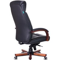 Офисное кресло Бюрократ T-9922WALNUT/BLACK (черный) - Изображение №4 — Chaika Market