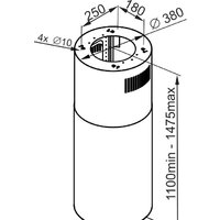 Кухонная вытяжка MAUNFELD Lee Isla 39 (нержавеющая сталь) - Изображение №2 — Chaika Market