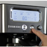 Рожковая кофеварка Sencor SES 4090 SS - Изображение №9 — Chaika Market