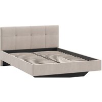 Кровать Трия Элис тип 1 с мягкой обивкой 140x200 (велюр бежевый) - Изображение №2 — Chaika Market