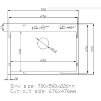 Кухонная мойка Stellar Decor S7050NB-D (нано черный) - Изображение №18 — Chaika Market