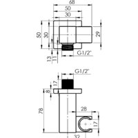 Душевая система  Rubineta Thermo-3F-Olo SQ 625040 - Изображение №11 — Chaika Market