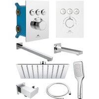 Душевая система  Rubineta Thermo-3F-Olo SQ 625040 — Chaika Market