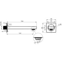 Душевая система  Rubineta Thermo-3F-Olo SQ 625040 - Изображение №12 — Chaika Market