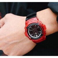 Наручные часы Casio G-Shock AWG-M100SRB-4A - Изображение №2 — Chaika Market