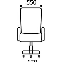 Офисное кресло Brabix Classic EX-685 (серый) - Изображение №7 — Chaika Market