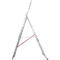 Лестница-стремянка Новая высота NV 323 трёхсекционная профессиональная 3x14 ступеней - Изображение №4 — Chaika Market