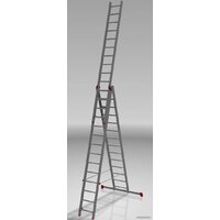 Лестница-стремянка Новая высота NV 323 трёхсекционная профессиональная 3x14 ступеней - Изображение №3 — Chaika Market