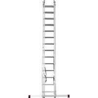Лестница-стремянка Новая высота NV 323 трёхсекционная профессиональная 3x14 ступеней - Изображение №7 — Chaika Market