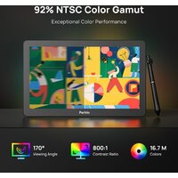 Графический монитор Parblo Coast 16 Pro Gen2 (черный) - Изображение №4 — Chaika Market