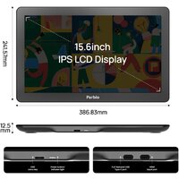 Графический монитор Parblo Coast 16 Pro Gen2 (черный) - Изображение №8 — Chaika Market