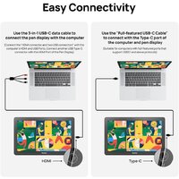 Графический монитор Parblo Coast 16 Pro Gen2 (черный) - Изображение №3 — Chaika Market
