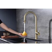 Смеситель Paulmark Galant Ga213077-SBG (золото/светлое брашированное золото) - Изображение №7 — Chaika Market
