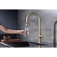 Смеситель Paulmark Galant Ga213077-SBG (золото/светлое брашированное золото) - Изображение №8 — Chaika Market